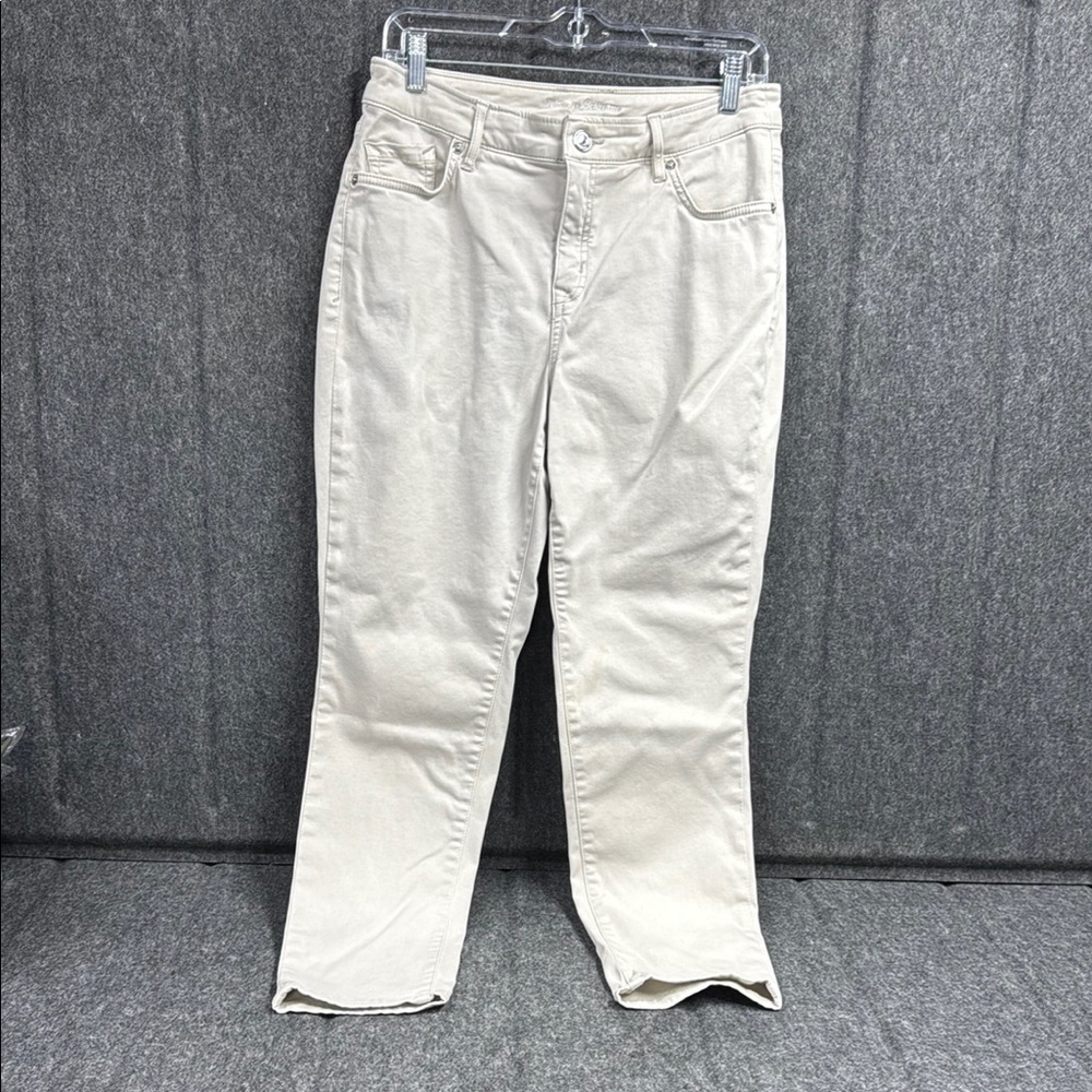 Tommy Bahama Cream Straight Leg Jeans Classic Fit